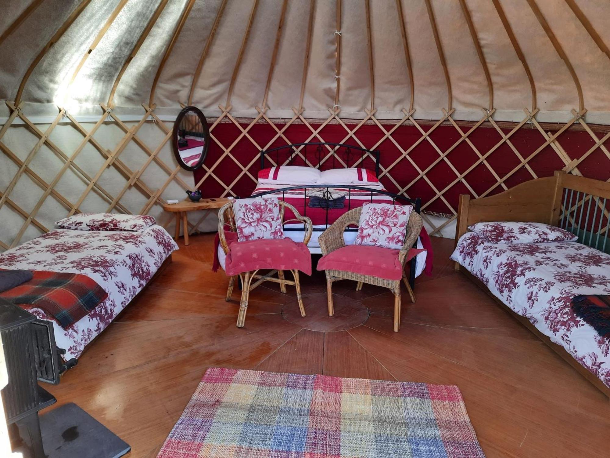 Ceridwen Glamping, Double Decker Bus And Yurts Hotel Llandysul Exterior foto
